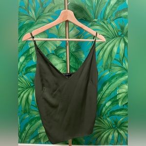 Olive tank top